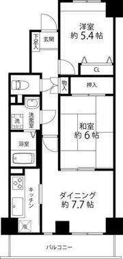 Jパレス桜台の間取り画像