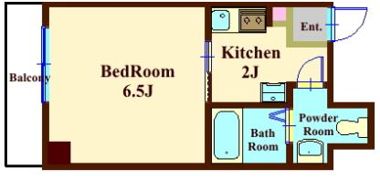 プランタン月島の間取り画像