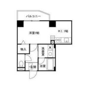 グランディールNAMBAの間取り画像