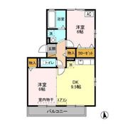 ラ ルーナ Aの間取り画像