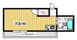 信和マンションの間取り画像