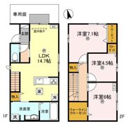 アスターテラスの間取り画像