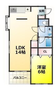オークヴィラの間取り画像