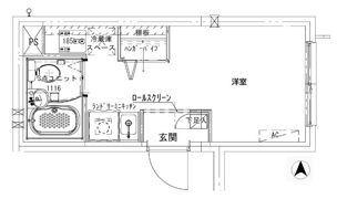 CREAL住吉Ⅱの間取り画像