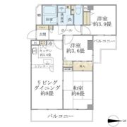 東建ニューハイツ港南中央の間取り画像