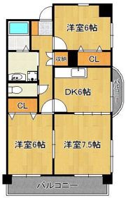 ウェルス守恒の間取り画像