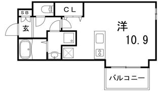 アンビエンテ王子籠池の間取り画像