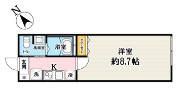 カフーティーダ和光市の間取り画像