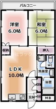 レクシア守口の間取り画像