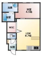 Rutile高木の間取り画像