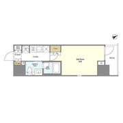 ジオエント門前仲町の間取り画像