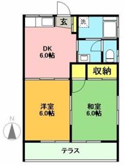 みのりハイムの間取り画像