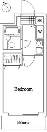 新丸子ダイカンプラザCityⅡの間取り画像