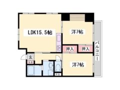 リッチウォーク大倉山の間取り画像