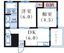 カサパロマ水木の間取り画像