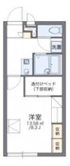 レオパレスフローレス州見台の間取り画像
