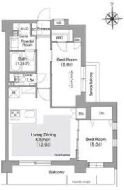 コンフォリア・リヴ文京護国寺の間取り画像