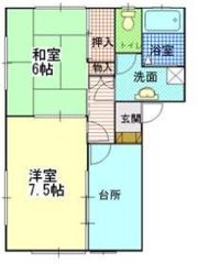 立石ハイツの間取り画像
