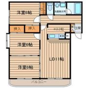 平成レジデンス参番館の間取り画像