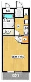 ハウスグリーンロードの間取り画像