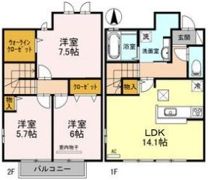 グランシャリオの間取り画像