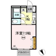 シャトル西春日 A棟の間取り画像