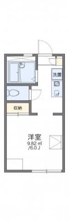 レオパレスメゾン ド 秋葉の間取り画像