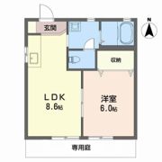 メゾン北野2の間取り画像