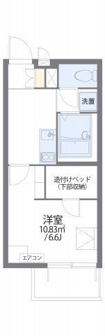 レオパレスRTフォーブルの間取り画像