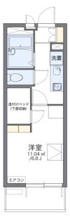 レオパレスたまゆらの間取り画像