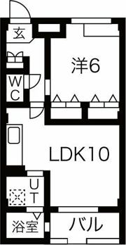 グレイシャスの間取り画像