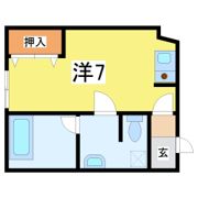パームス庄田の間取り画像