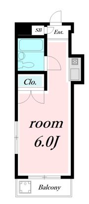 クレール一ツ橋の間取り画像