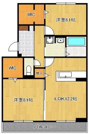 D-ROOM中井の間取り画像