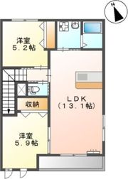 リヴェールの間取り画像