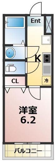 リバーブ西大宮の間取り画像