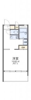 レオパレスグランドゥールⅢの間取り画像