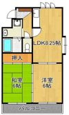リビヨン藤嶋の間取り画像
