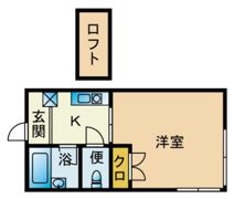 ビバリーハウス香椎A棟の間取り画像