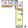 D-room下池川町の間取り画像