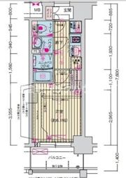 プレサンス天神橋筋六丁目ヴォワールの間取り画像