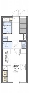 レオパレス安田 2の間取り画像