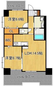サンシャイン．プリンセス 五番街の間取り画像