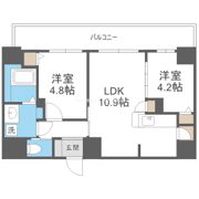 リヴェント福島野田の間取り画像