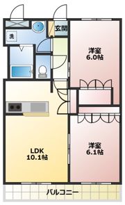 サンコート桂川の間取り画像