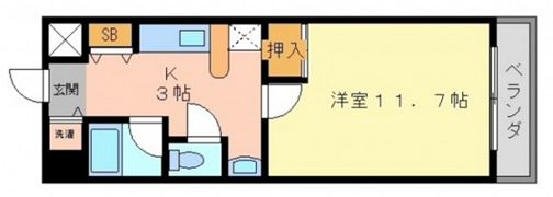 M6BLDGの間取り画像