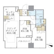 Brillia二番町の間取り画像