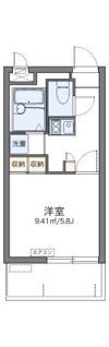 レオパレスファミリア5の間取り画像