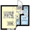 ユナイト汐入ギャスパーの間取り画像