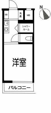 メゾン・ドール氷川台の間取り画像